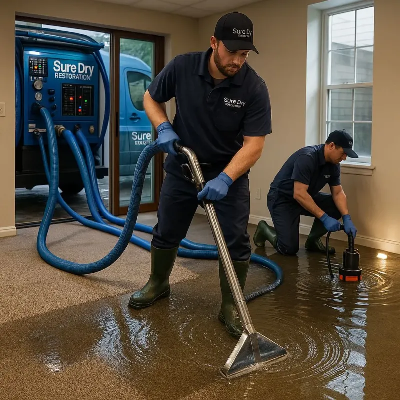 Water Extraction and Removal process in Harbor Isle, NY